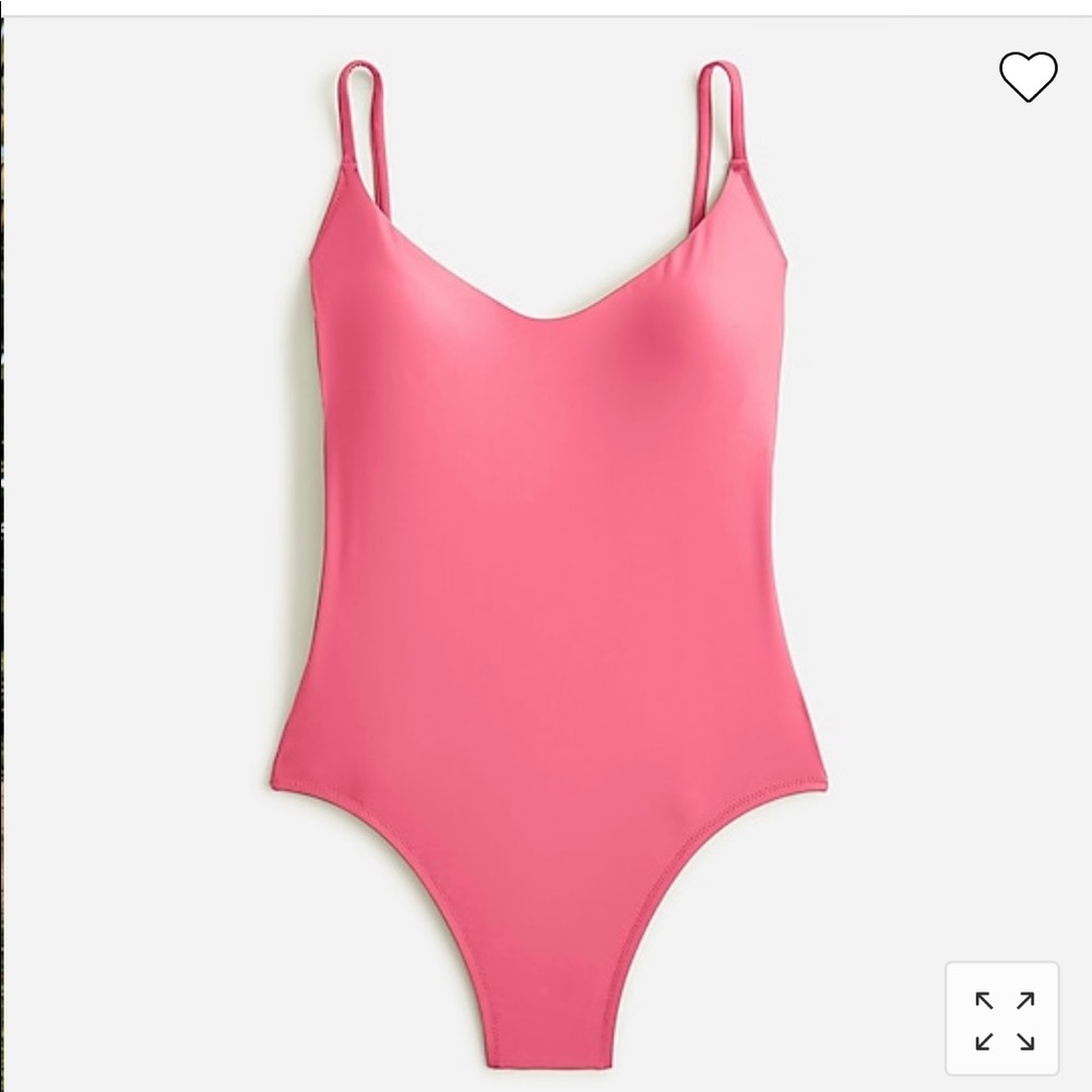 J Crew Scoopneck one piece swimsuit